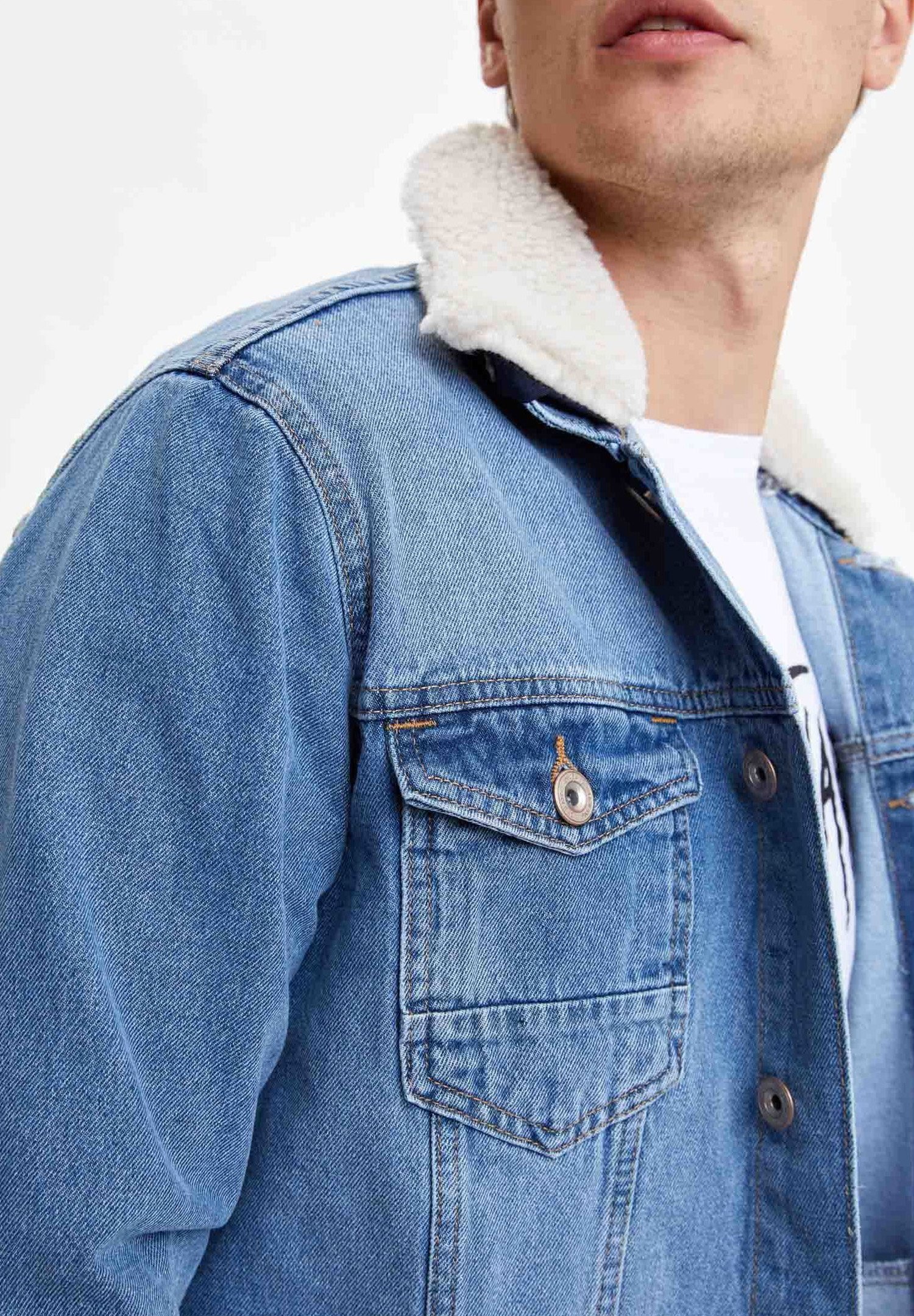 Uomo Giacca di jeans Uomo Giacca di jeans