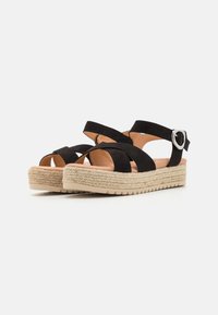 mtng AMELIE - Sandali s platformo - black
