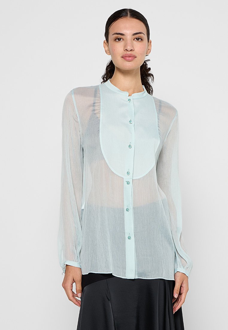 Emporio Armani Overhemdblouse lichtblauw