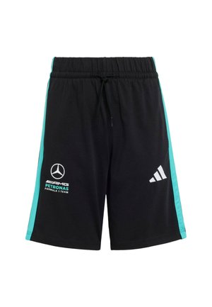 adidas Performance, MERCEDES - AMG PETRONAS FORMULA 1 TEAM DNA SHORT UNISEX - Pantaloni sportivi - black   semi mint rush