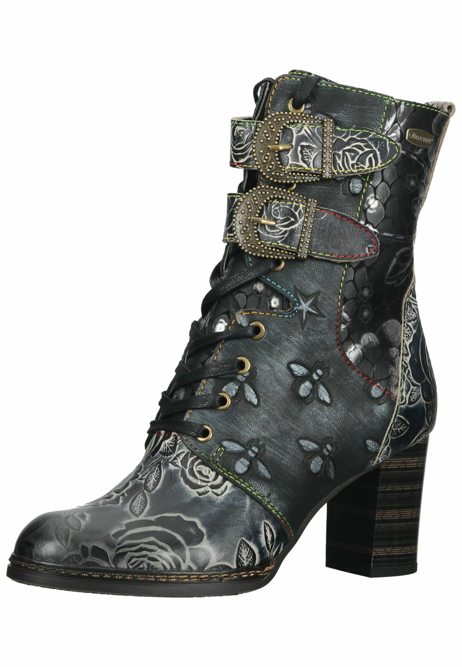 LAURA VITA Veterboots - noir/zwart - Zalando.be