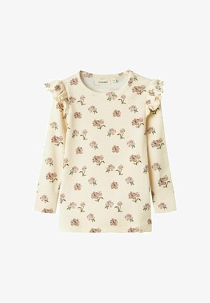 MIT SLIM FIT - Top dugih rukava - turtledove