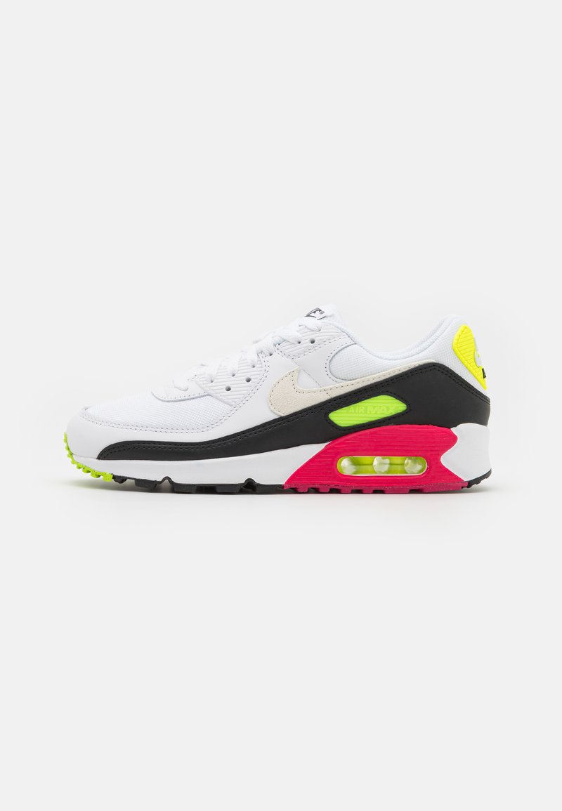 air max 1 white black volt rush pink