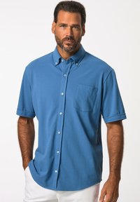 JP1880 SHORT SLEEVE, BUTTON-DOWN COLLAR - Camicia - steel blue