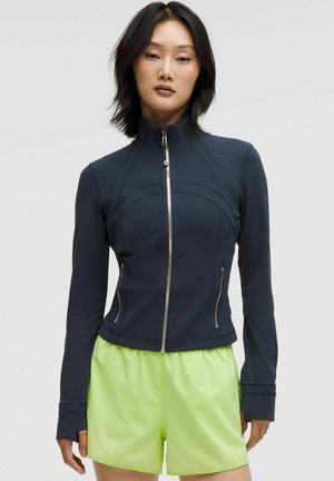 DEFINE CROPPED NULU™ - Training jacket - true navy mirror silver mirror silver