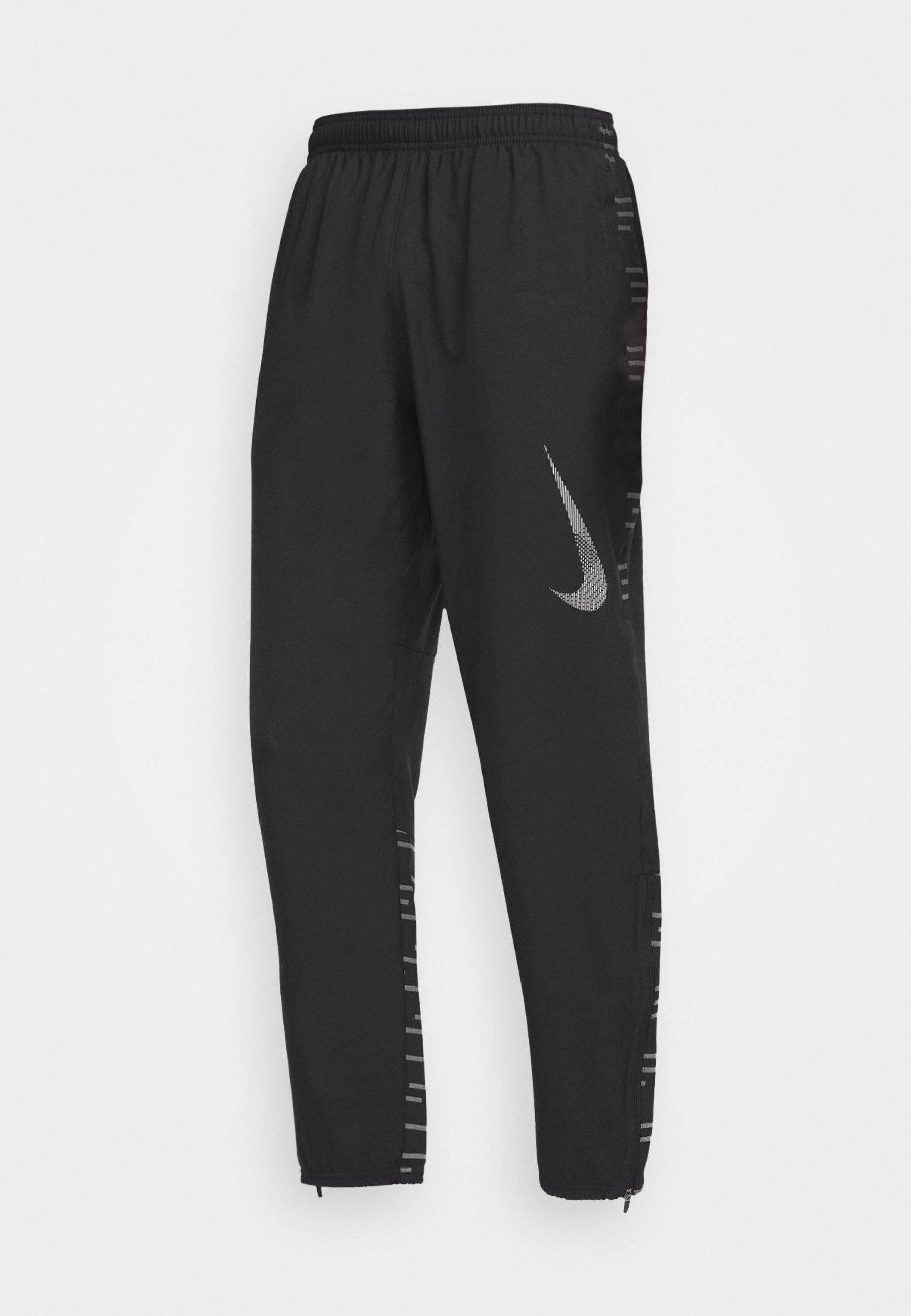 Nike Performance NIKE DRI-FIT RUN DIVISION CHALLENGER HERREN LAUFHOSE -  Träningsbyxor - black/reflective silv/svart - Zalando.se