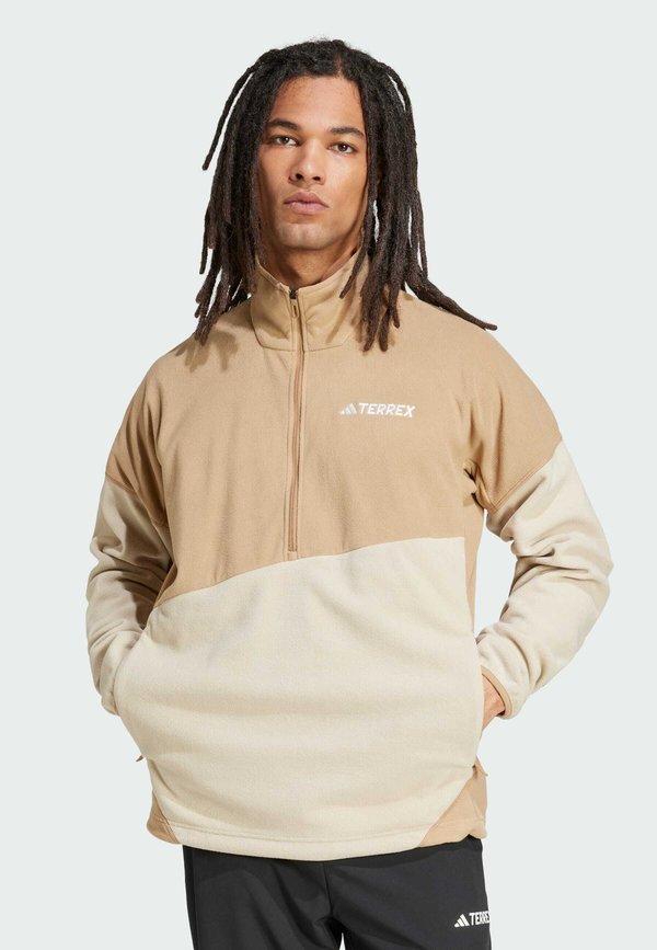 MULTI CLIMAWARM FLEECE - Fleece jumper - cardboard   savanna