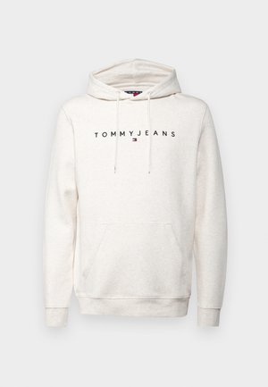 Tommy Jeans LINEAR LOGO  - Sweatshirt - oat