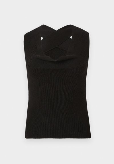 NMELLIS REVERSIBLE WRAP - Débardeur - black