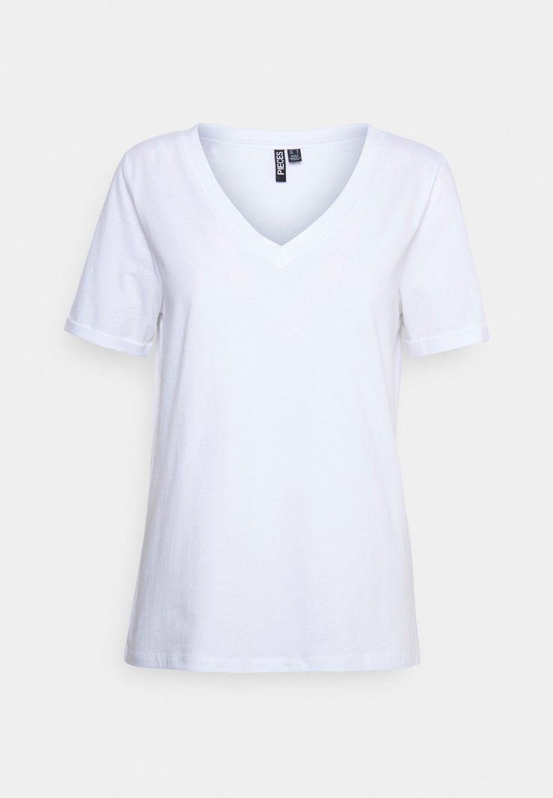 Damen T-Shirts | Pieces T-Shirt basic bright white/weiß - GW63927 Damen T-Shirts | Pieces T-Shirt basic bright white/weiß - GW63927