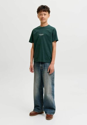 Jack & Jones Junior, JJESOHO, ciemnozielony