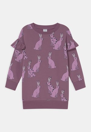 MINI LONG BIG FRILL - Jurk - dusty lilac