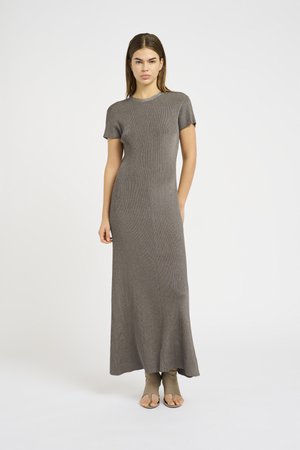 SILVI DRESS - Sarafanas - warm grey metallic