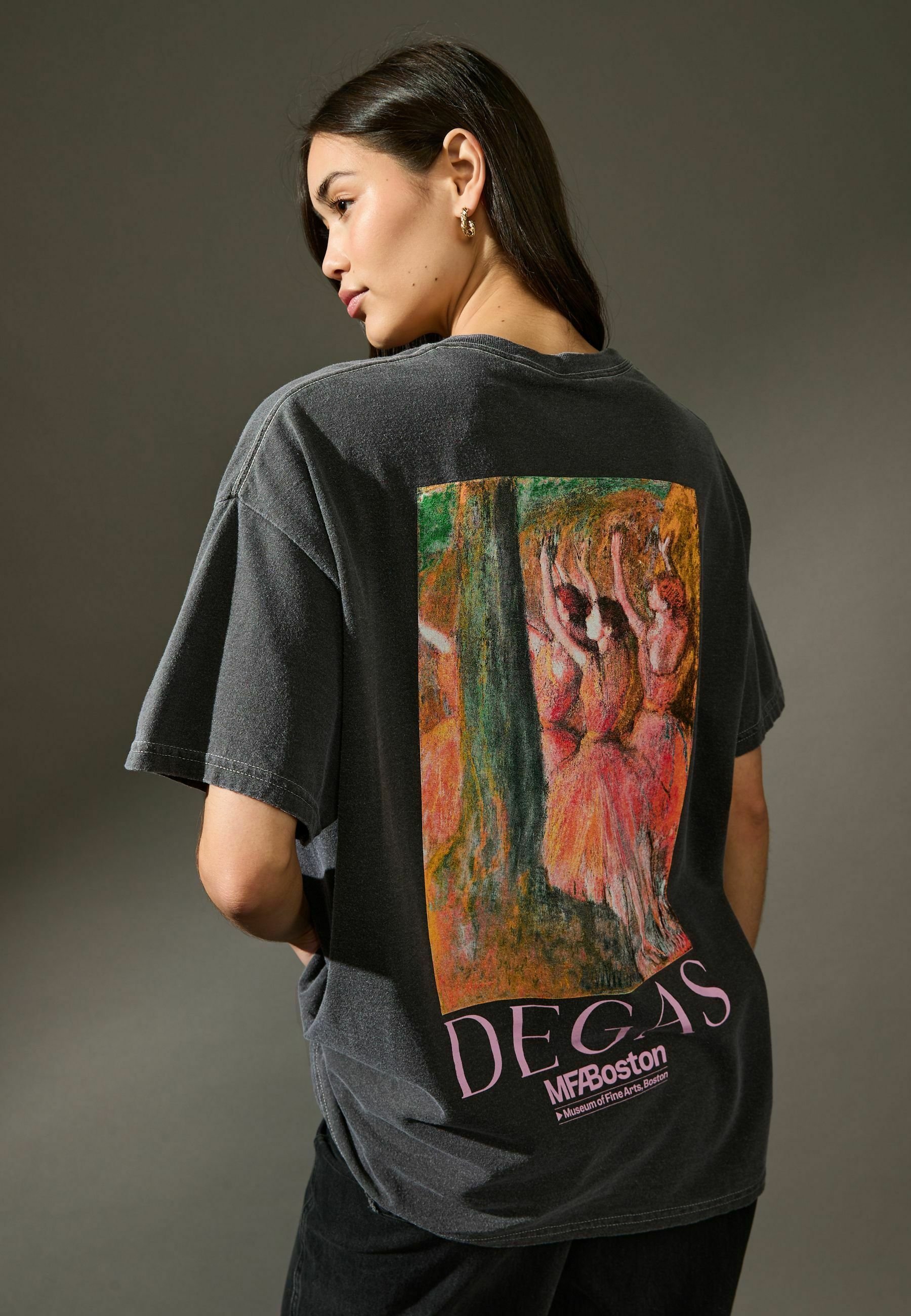 Next OFFICAL LICENCE EDGAR DEGAS GRAPHIC SHORT SLEEVE - Print T