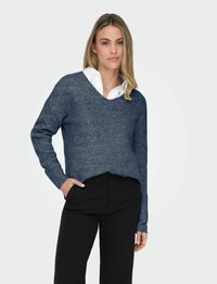 ONLY ONLCAMILLA V NECK - Vesta - vintage indigo