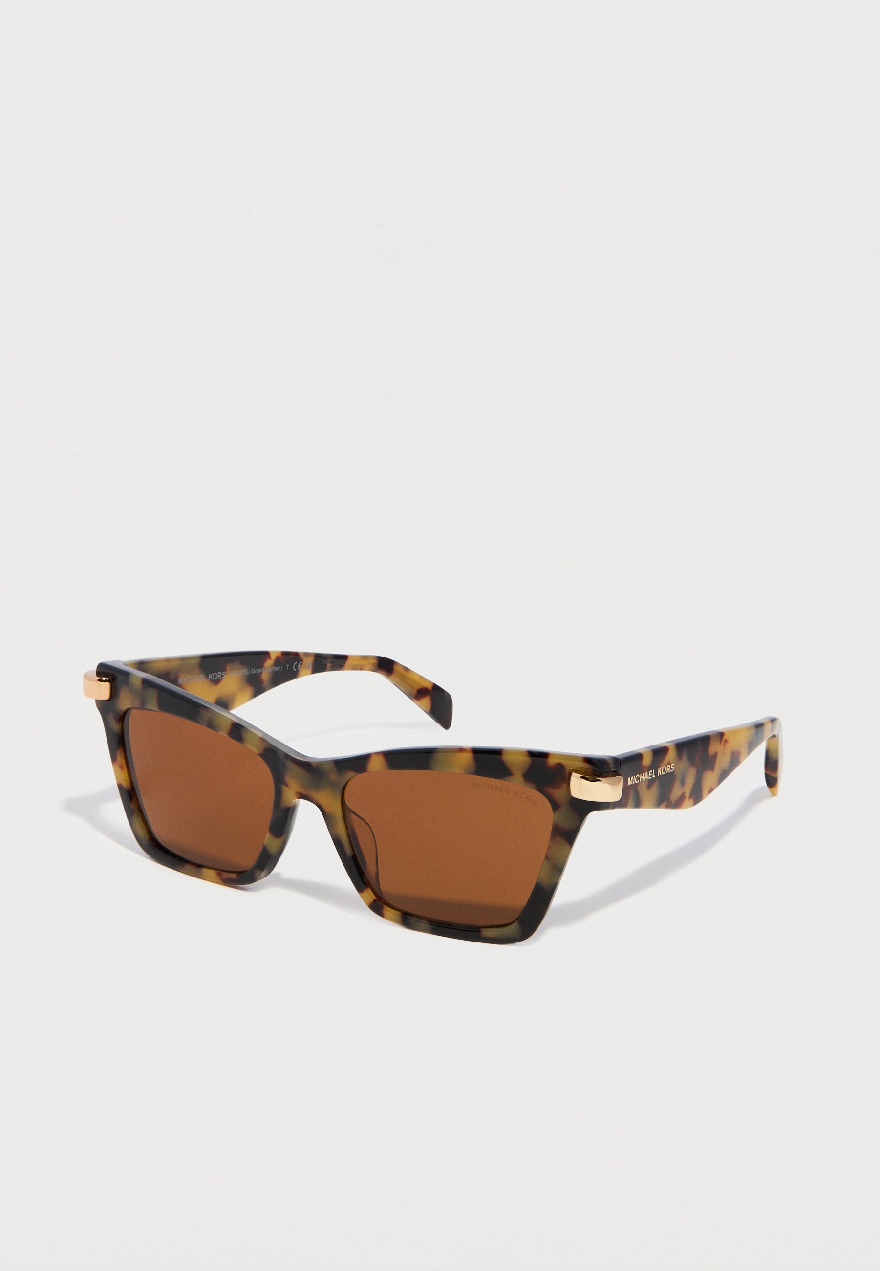 Michael Kors Multicolor Tortoiseshell Rectangle Sunglasses Michael Kors 2170U | Eyeglass World main image 3