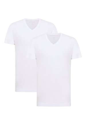 UNIFARBEN - T-Shirt basic - weiß