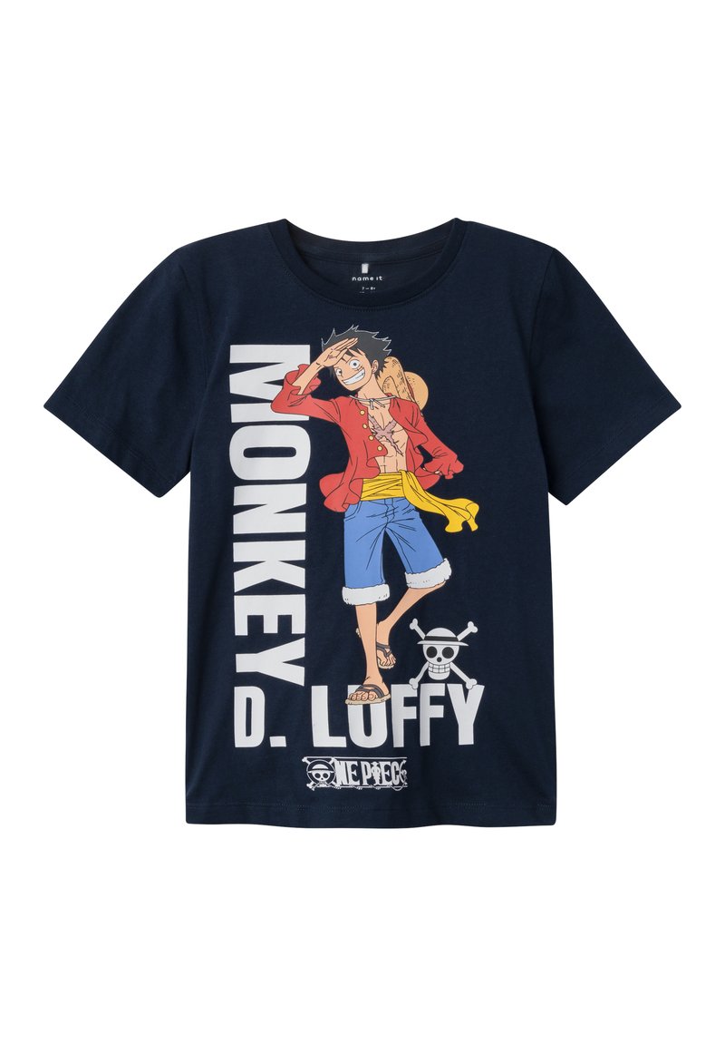 name it T-shirt print donkerblauw name it T-shirt print donkerblauw
