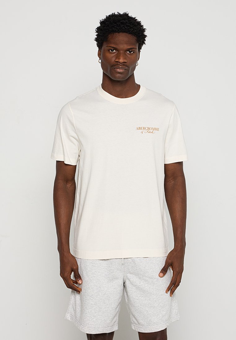 Abercrombie & Fitch T-shirt print crème Abercrombie & Fitch T-shirt print crème