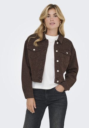 ANLIE-ANIMAL L/S PNT  - Chaqueta vaquera - chicory coffee
