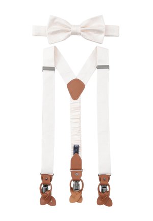 PRINCE BOWTIE HOSENTR�GER SET - Fliege - offwhite