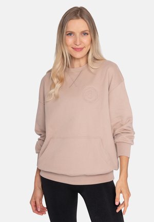 HOLDEReight SOFT PEACHED COTTON SPORTSWEAR - Sweater - nude