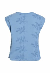 RUNDHALS - Printtipaita - blissful blue