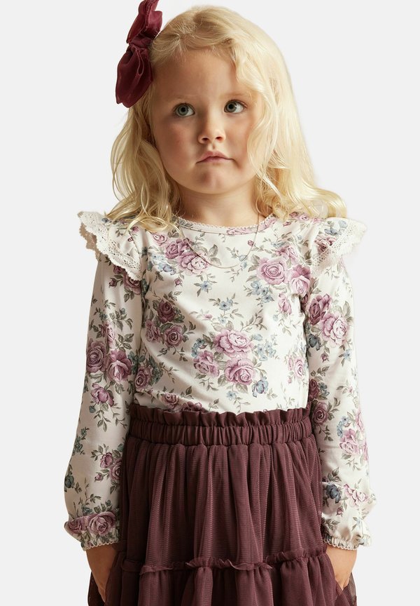 Langarmshirt - Light beige