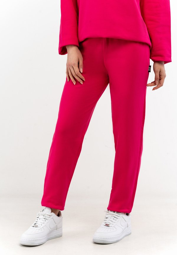 BACK LOGO - Jogginghose - fuxia