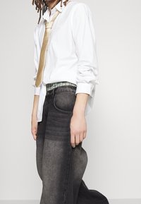 Jaded London Vaqueros baggy - black denim