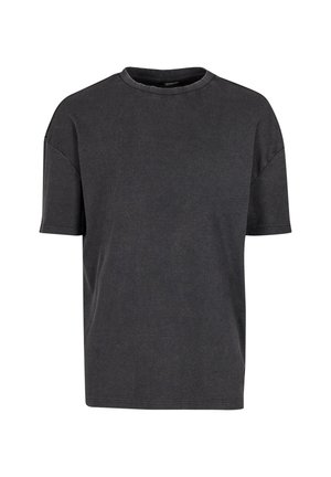 Urban Classics WASHED TEE - Osnovna majica kratkih rukava - black