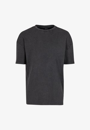 Urban Classics WASHED TEE - T-shirt basic - black