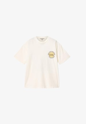 AllSaints, - T-shirt z nadrukiem