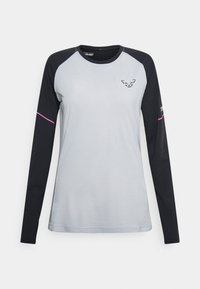 ALPINE PRO TEE - Tops ar garām piedurknēm - black out