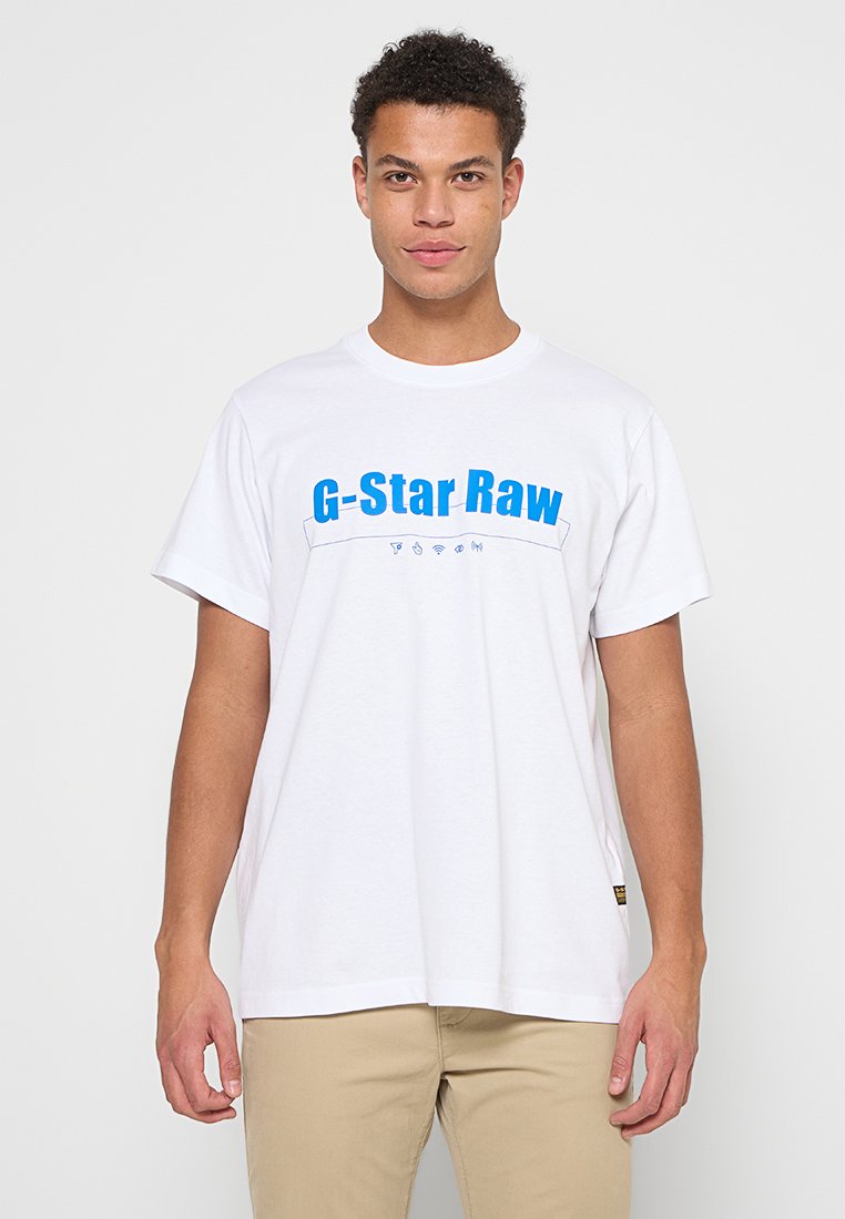 G-Star T-shirt print wit G-Star T-shirt print wit