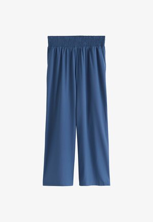 Next, REGULAR FIT - ACTIVE PALAZZO WIDE LEG JOGGERS - Dresside alumine osa - blue