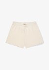 POINTELLE HEART SHORTS - Σορτς - cream