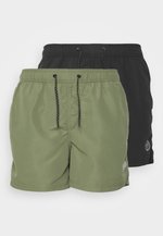 Jack & Jones Jjiaruba Jjswimshorts AKM Db Wb Solid zwembroek