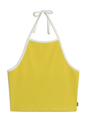 Vans, HIGH NECK HALTER. - Top - gold