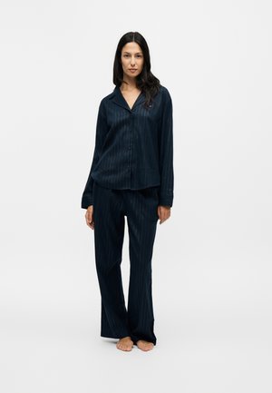 Tommy Hilfiger, METALLIC THREAD PYJAMA SET - ESSENTIAL SLEEP - Pyjama - navy