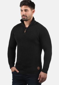Solid - SDXENOX - Strickpullover - black Thumbnail-Bild 1