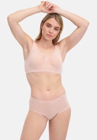 Bamboo Basics BASICS-2 PACK-SEAMLESS HIPSTER - Trusser - beige