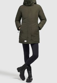 khujo Vinterfrakke - olive
