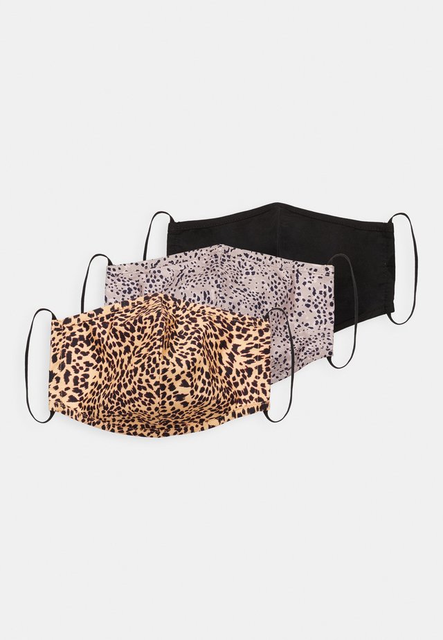 3 PACK - Community mask - multi/brown/black