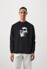 KARL LAGERFELD CREWNECK - Felpa - black