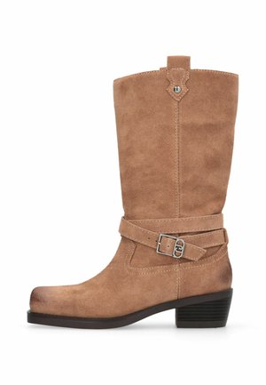 TEXAN - Škornji - camel