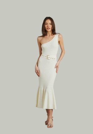 ASIMÉTRICO  - Jumper dress - blanco