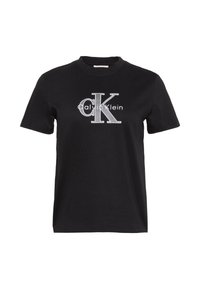 HERO CLASSIC MONOLOGO C NECK - Triko s potiskem - black