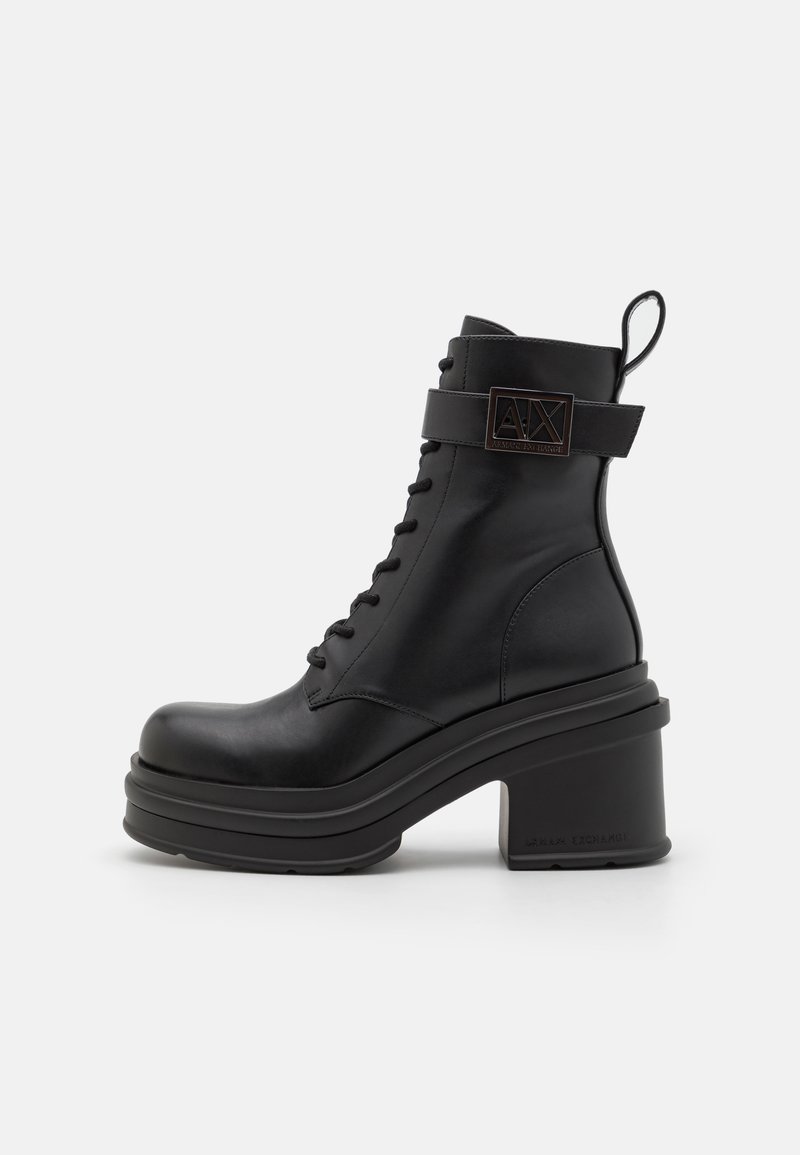 Armani Exchange Augstpapēžu puszābaki - black