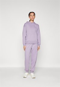 Puma LOUNGEWEAR TRACKSUIT SET - Tracksuit - pale plum